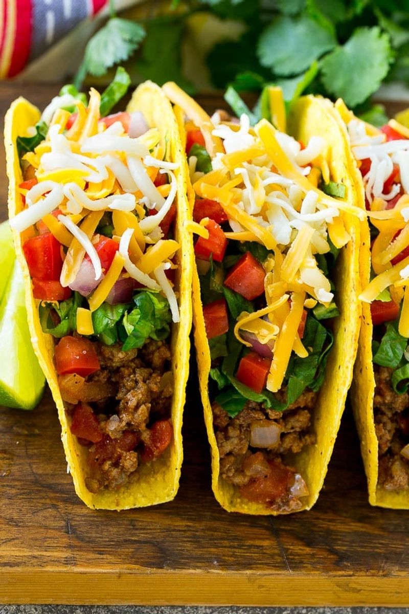 Taco Tuesday Ground Beef Tacos
