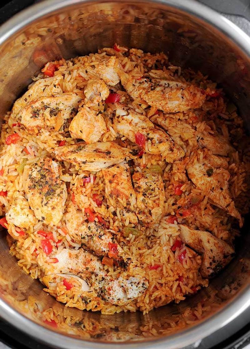 Instant Pot Chicken and Rice