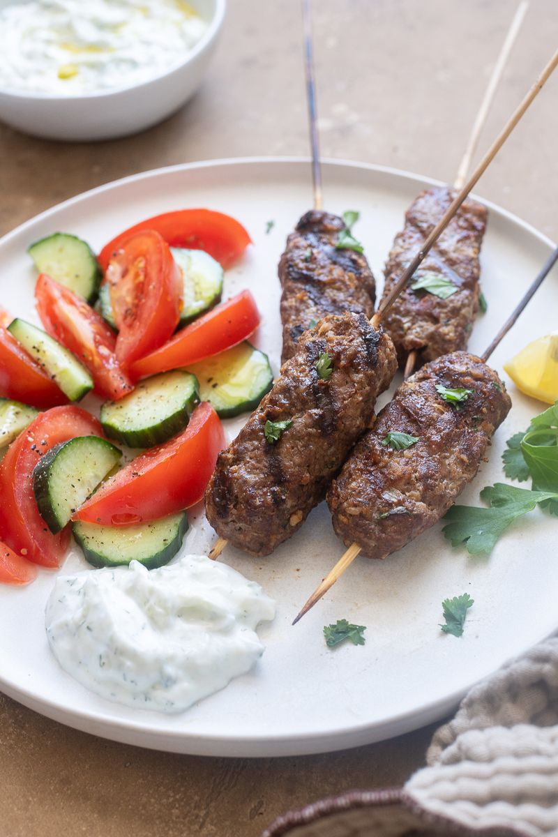Lamb Kofta with Tzatziki