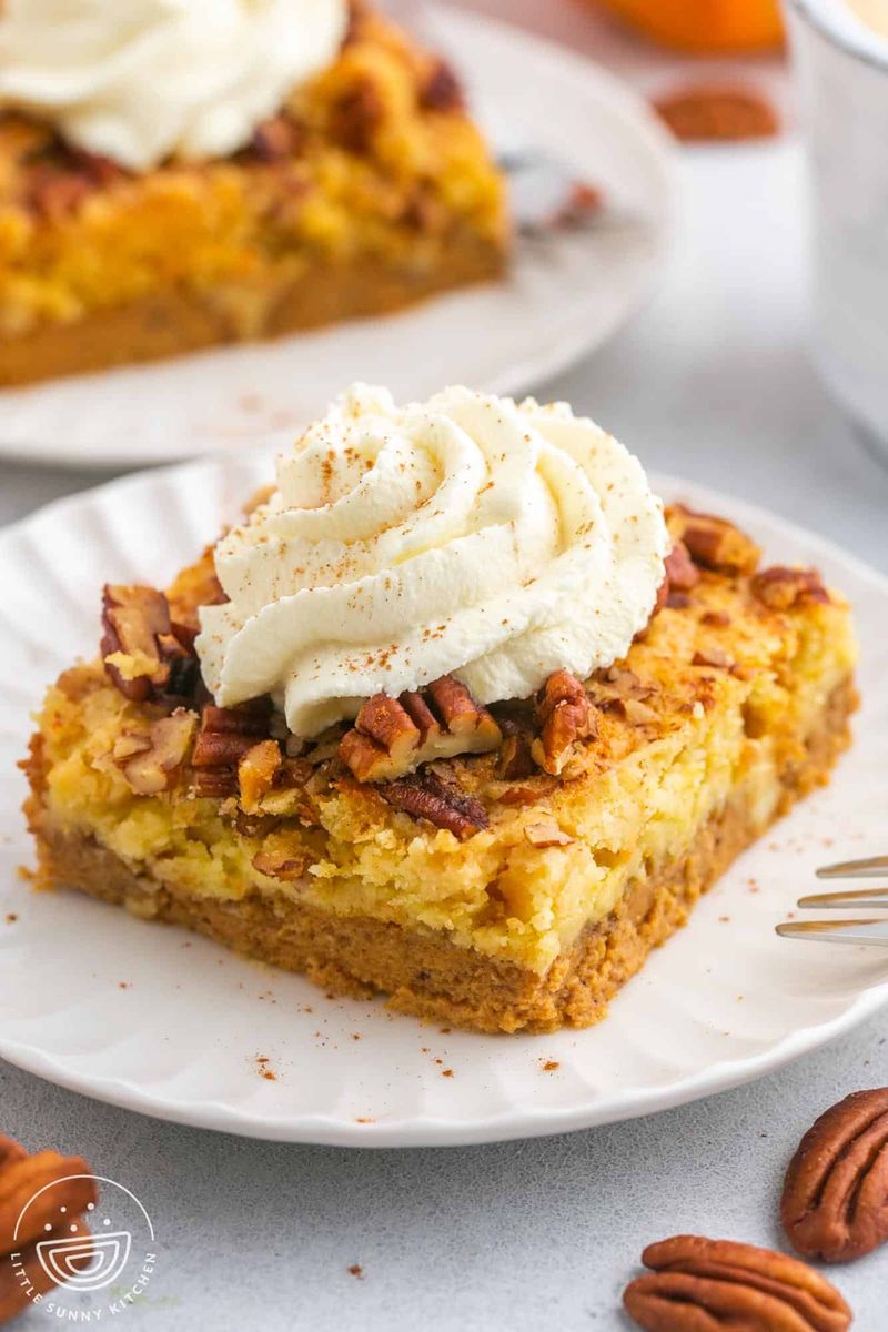 Pumpkin Spice Dump Cake