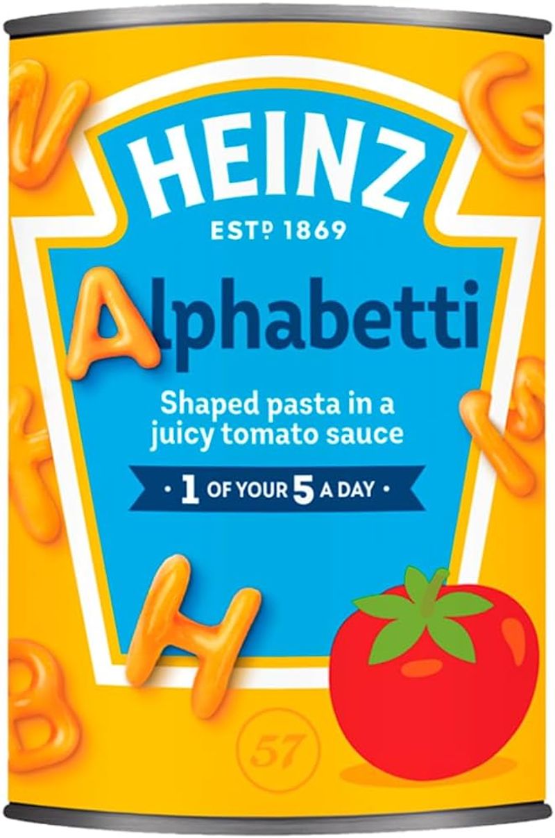 Alphabetti Spaghetti