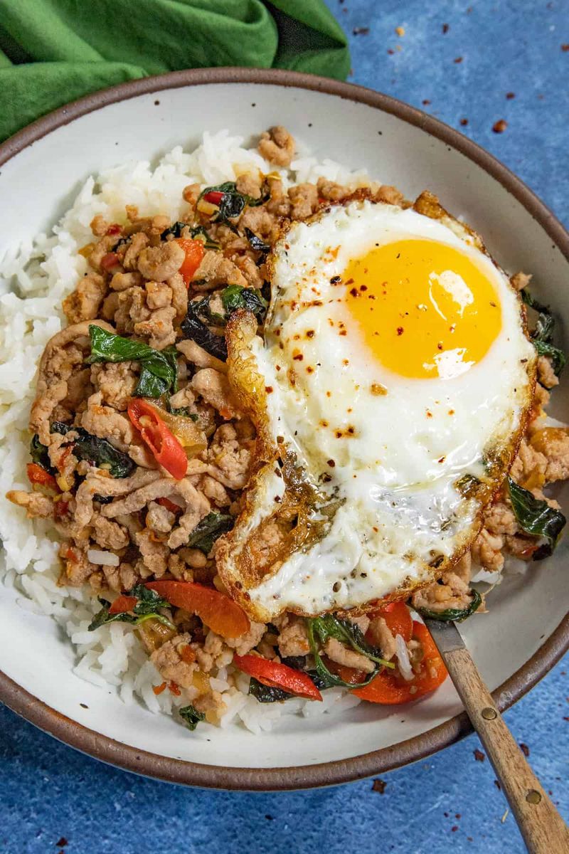Thai Basil Pork (Pad Kra Pao)
