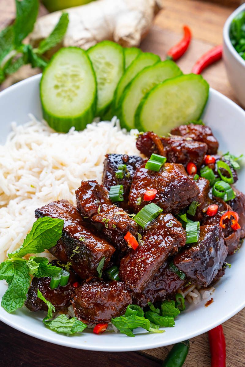 Vietnamese-Inspired Caramelized Ginger Pork