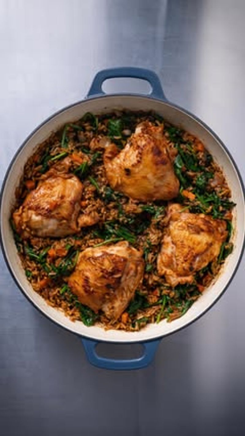 Smoked Paprika Chicken and Rice