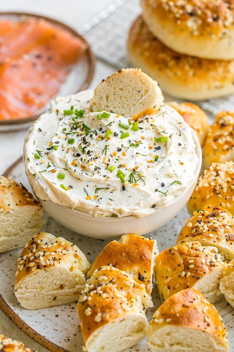 Everything Bagel Cream Cheese Dip