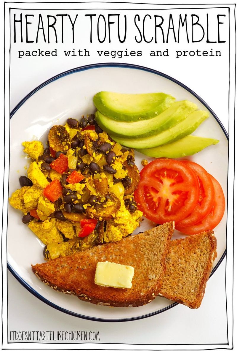 Tofu Scramble in a Thermos
