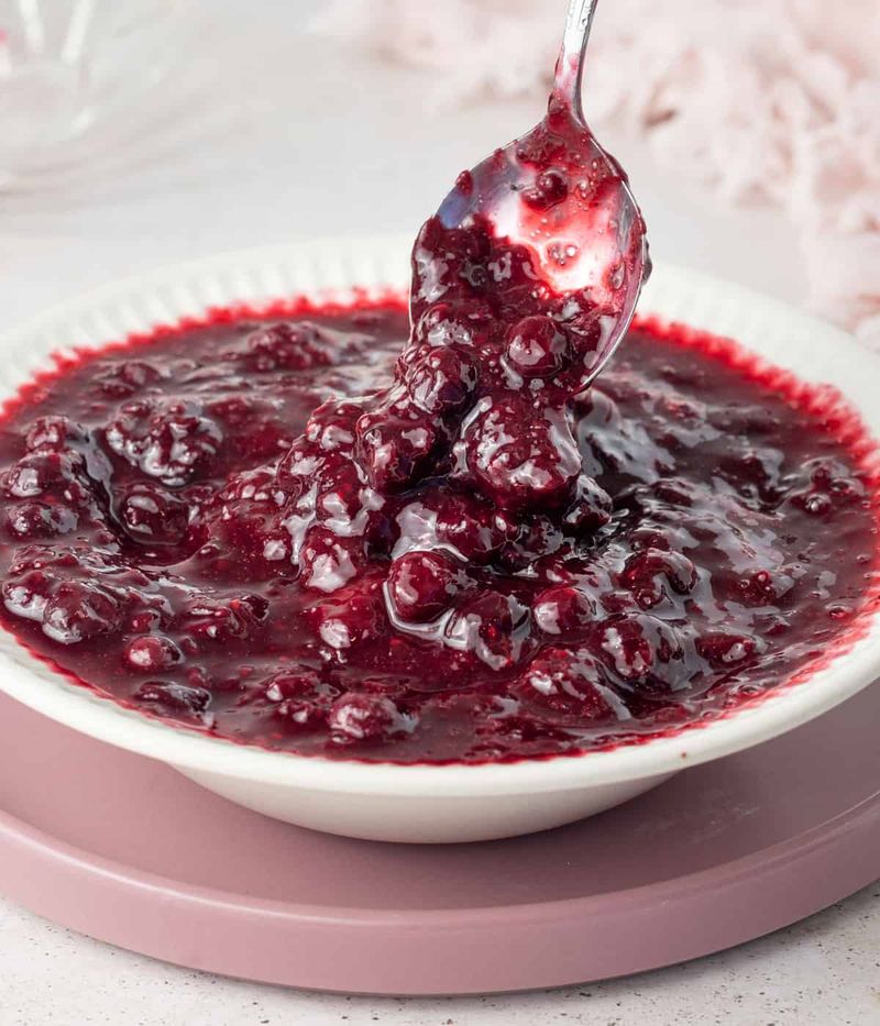 Create a Berry Compote Topping