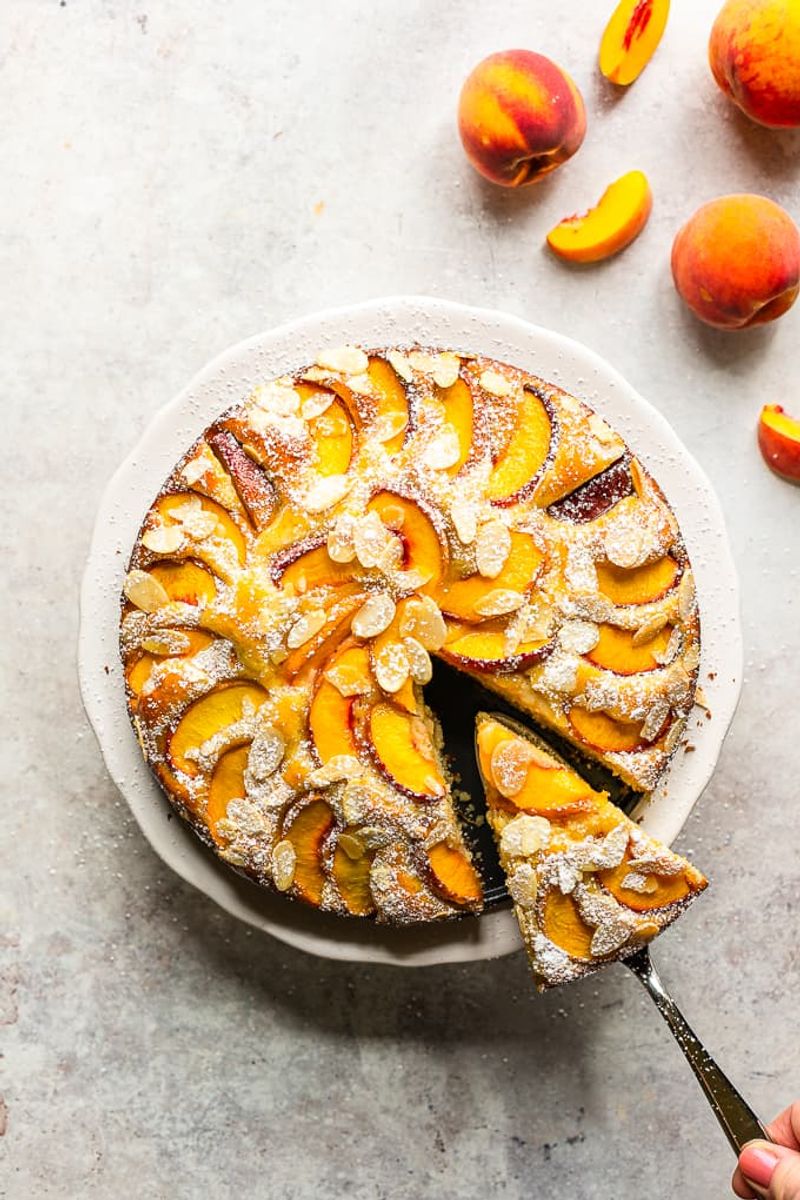 Peach and Almond Cake