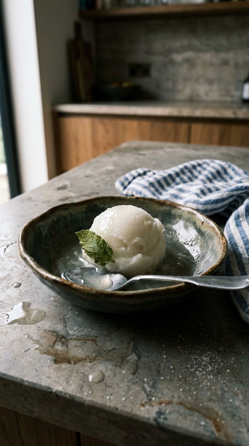 Elderflower Sorbet