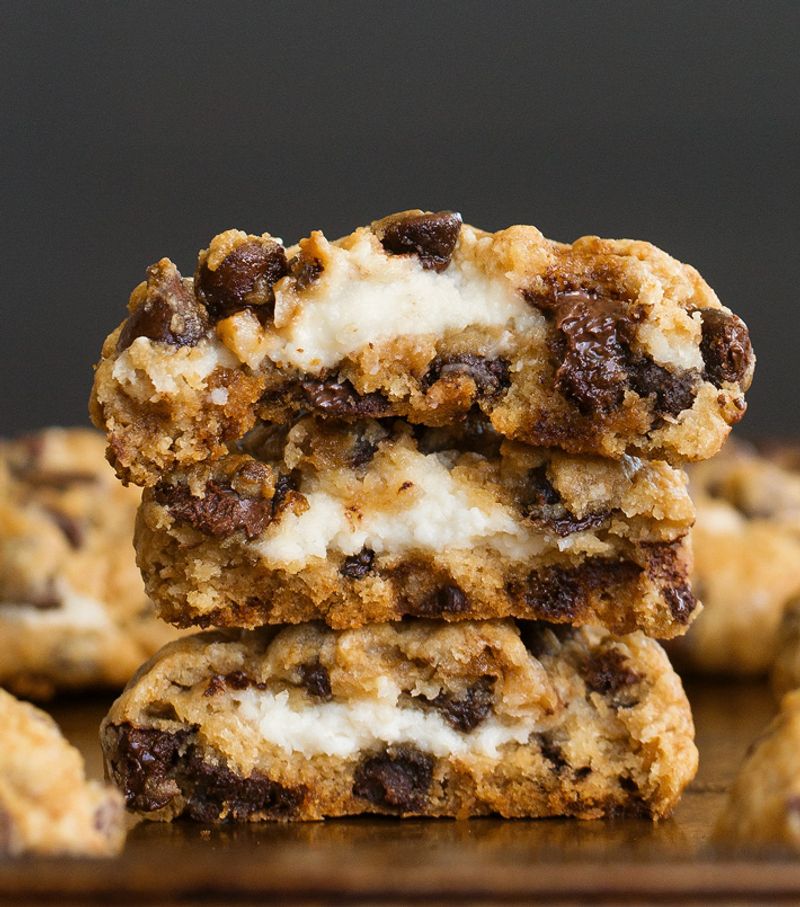 Cream Cheese Stuffed Cookies
