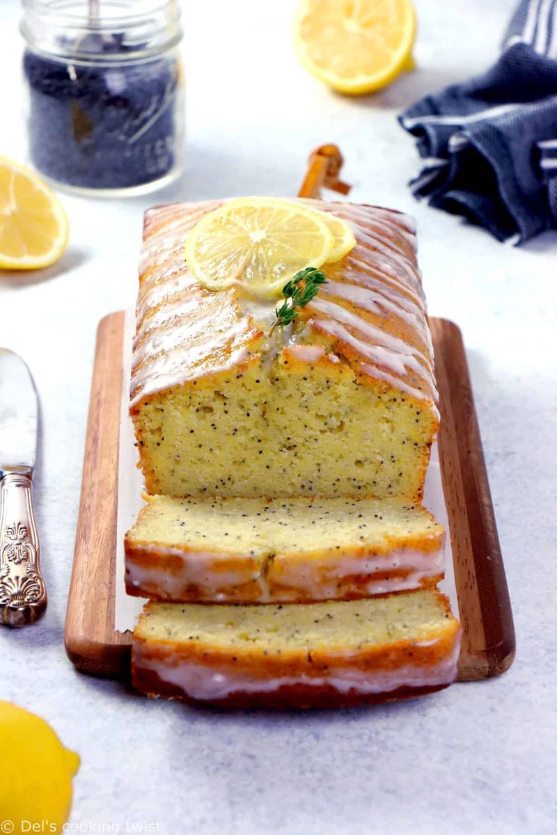 Lemon Poppy Seed Loaf Cake
