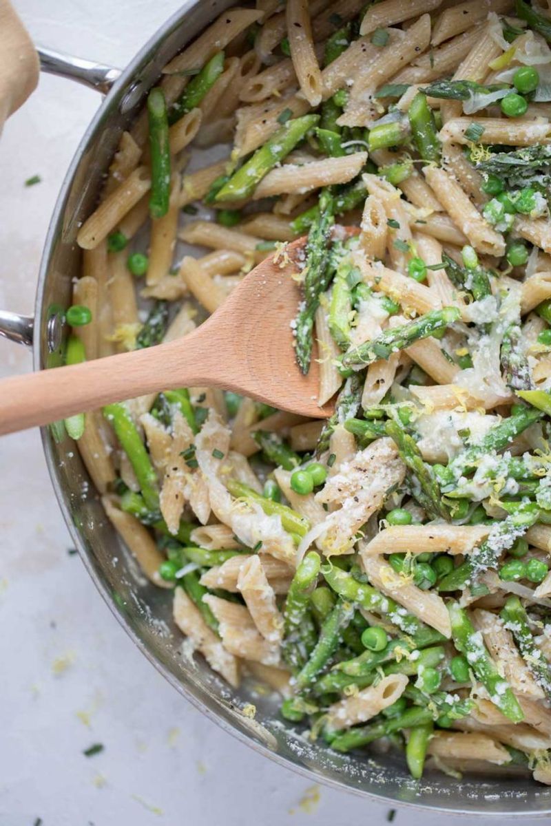 Asparagus and Pea Pasta
