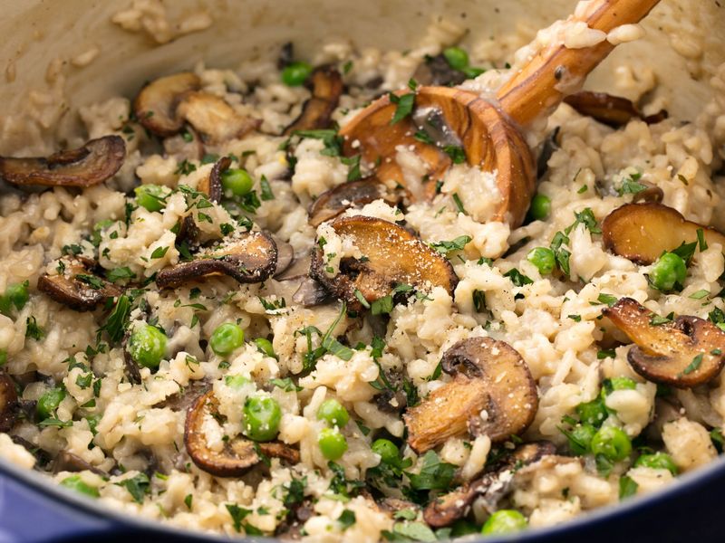 Creamy Mushroom Risotto
