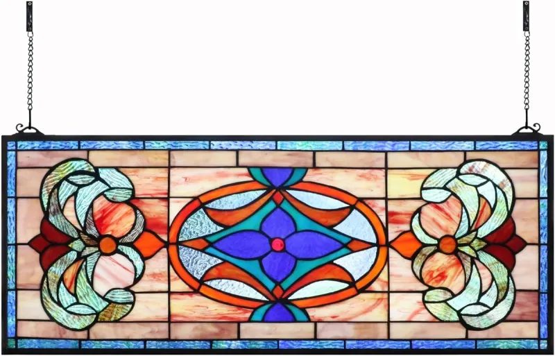 Hanging Stained Glass Window Panels