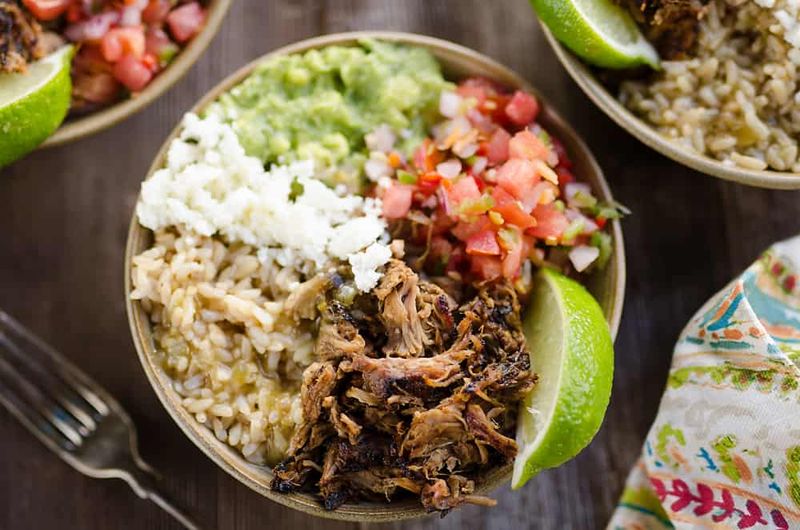 Pork Carnitas Bowls