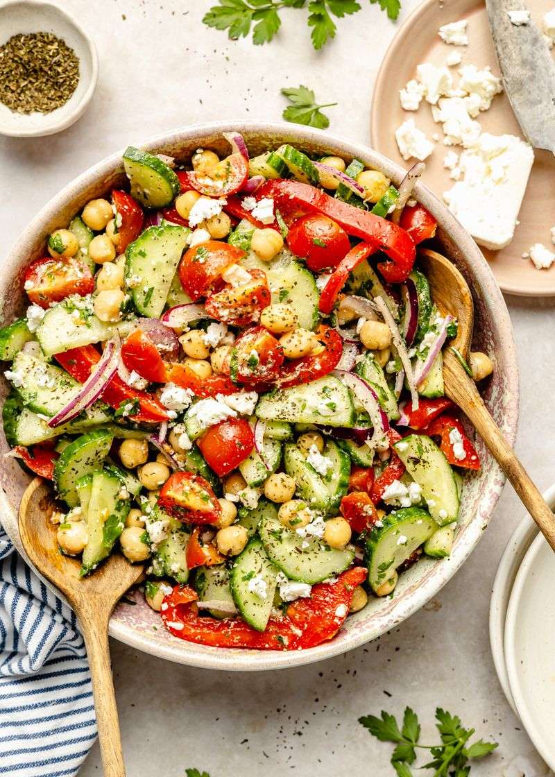 Mediterranean Chickpea Salad