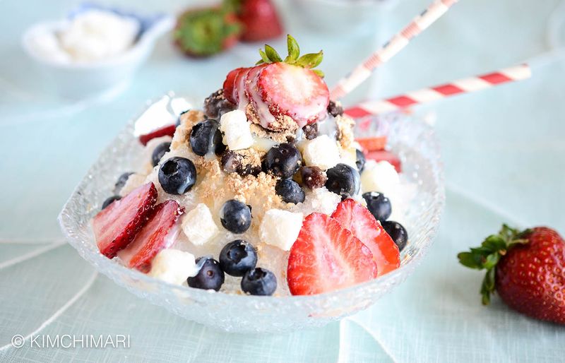 Bingsu (Korean Shaved Ice)