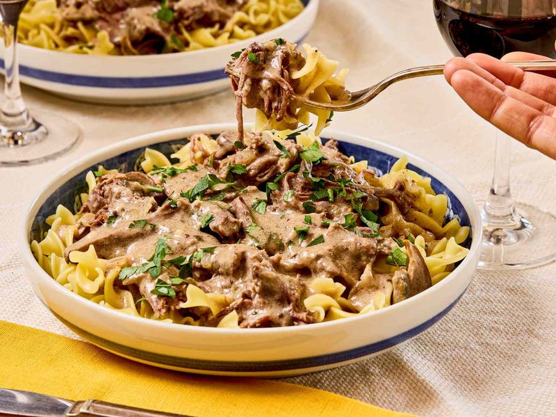 Beef Stroganoff