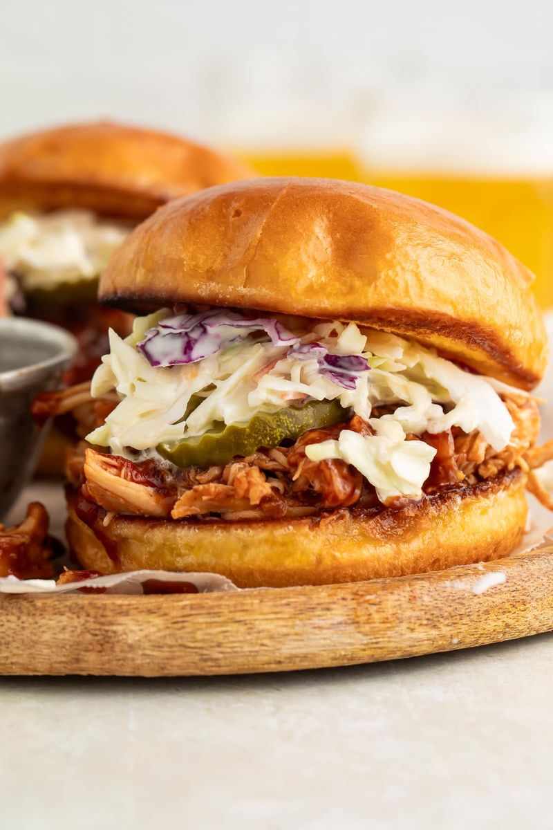 BBQ Pulled Chicken Sandwich