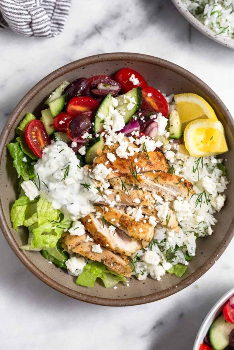 Greek Chicken Bowls