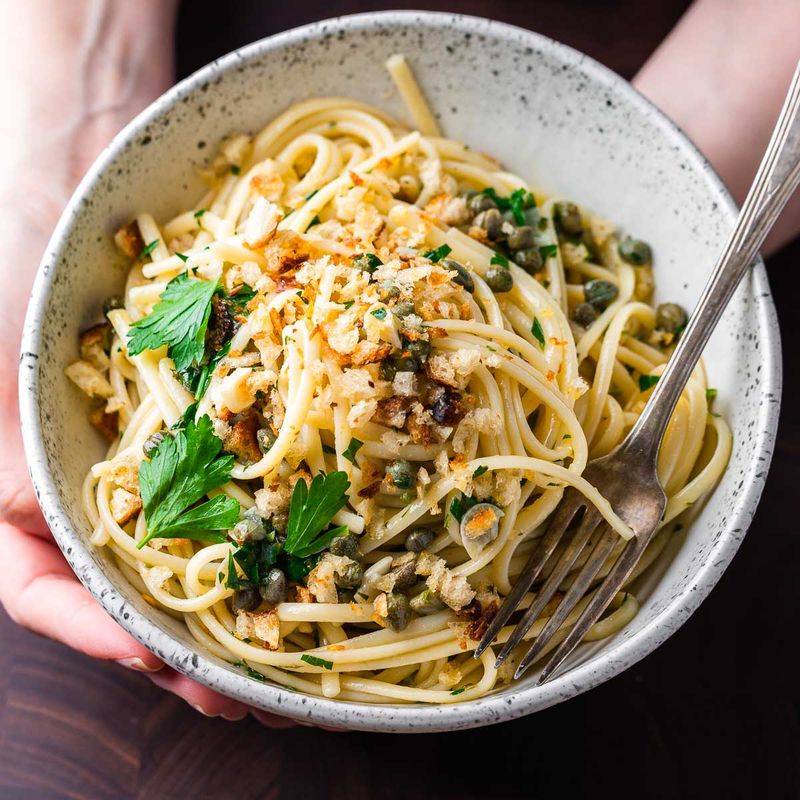 Lemon Garlic Pasta Salad