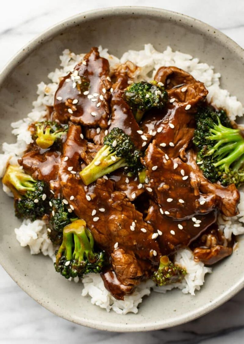 Beef And Broccoli Rice Bowl