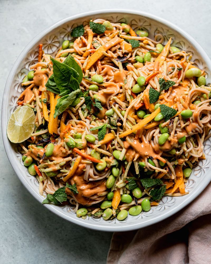 Frozen Edamame Noodle Bowl