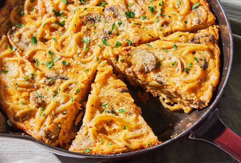 Make a Crispy Pasta Frittata
