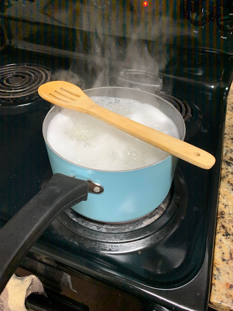 Prevent Pot Boil-Overs with a Wooden Spoon