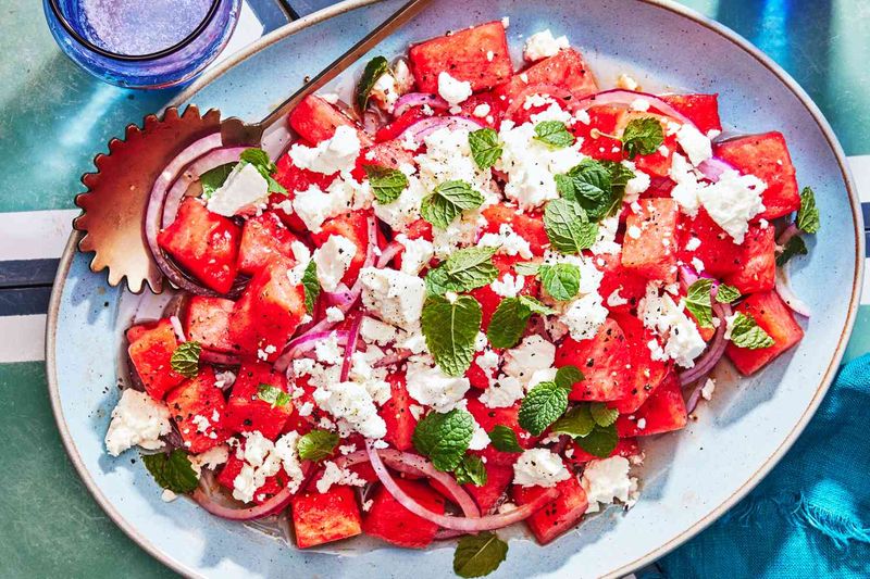 Tossed With Watermelon and Mint