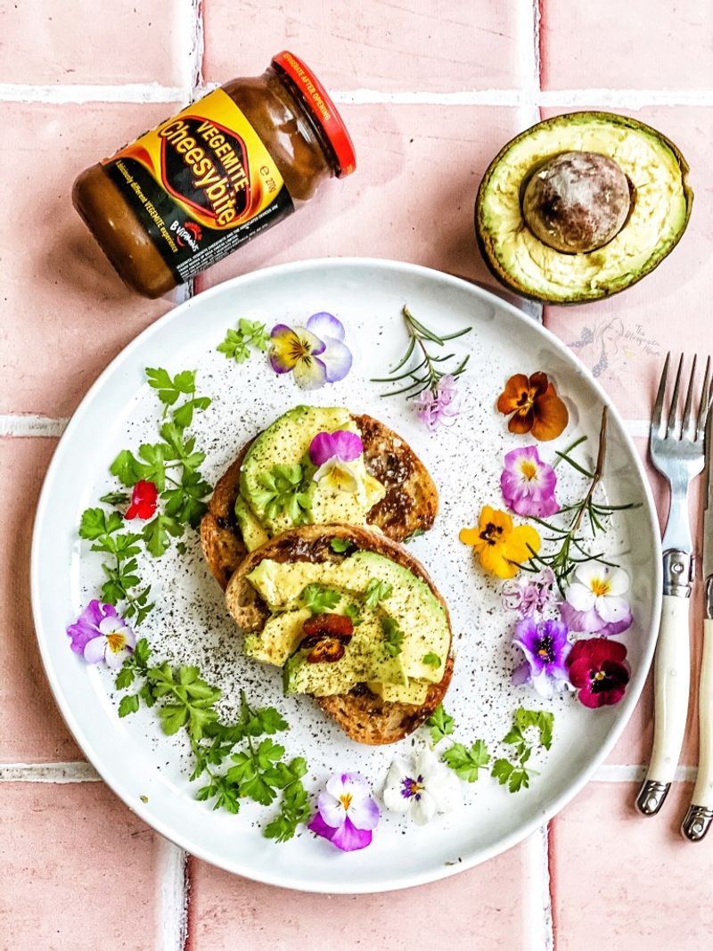 Avocado and Vegemite Toast Combo