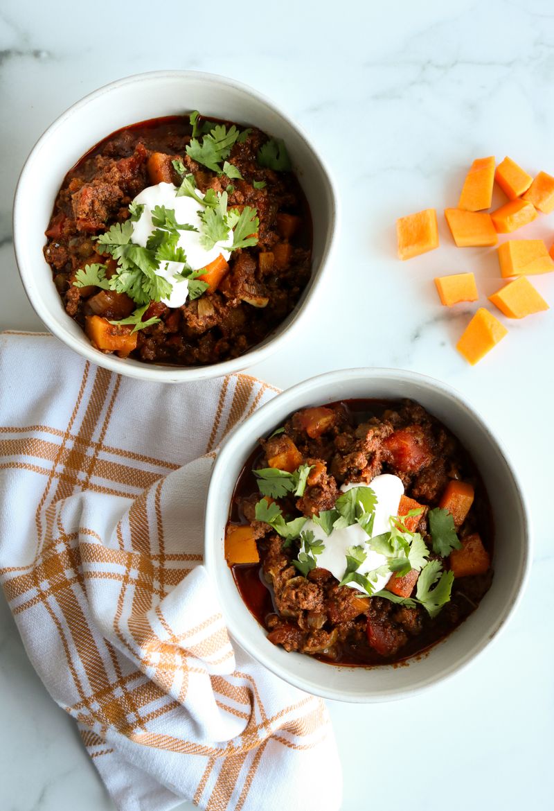 Beef and Butternut Squash Chili