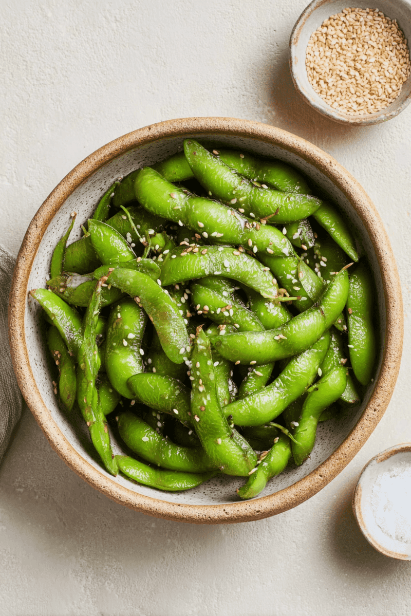 Edamame with Sea Salt