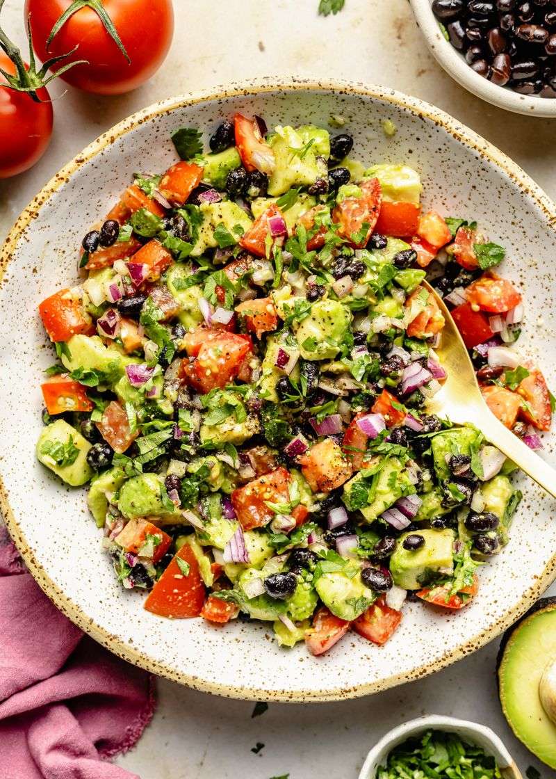 Avocado and Black Bean Salad