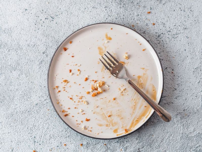 You Finish Everything on Your Plate Even When Full