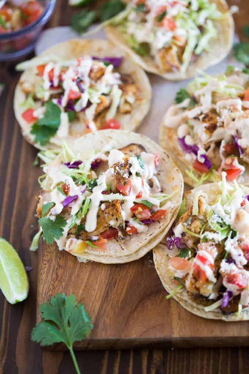 Fish Tacos With Mild White Fish