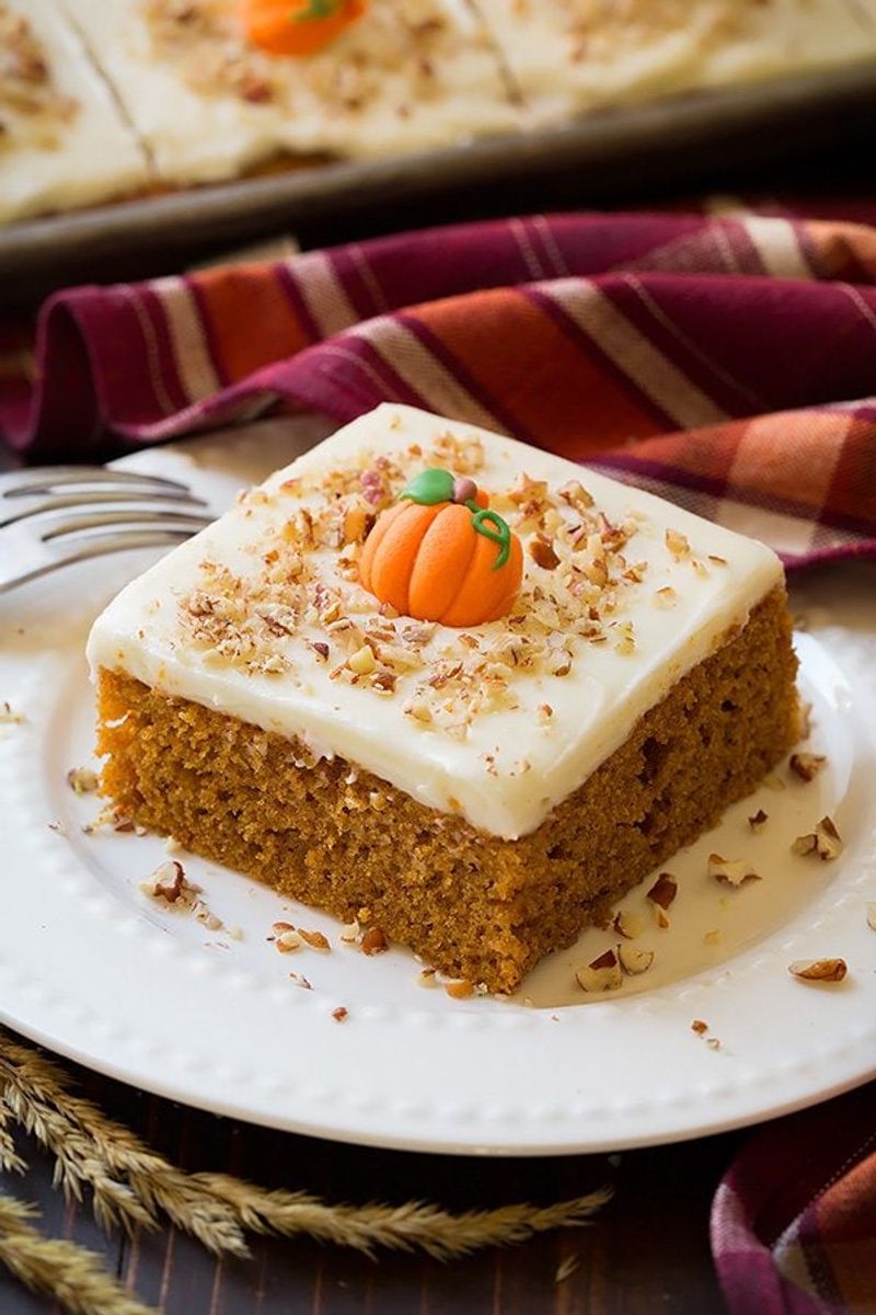 Pumpkin Sheet Cake