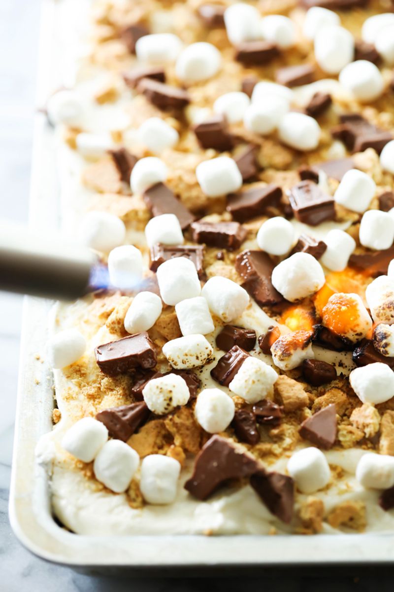 S'mores Sheet Cake