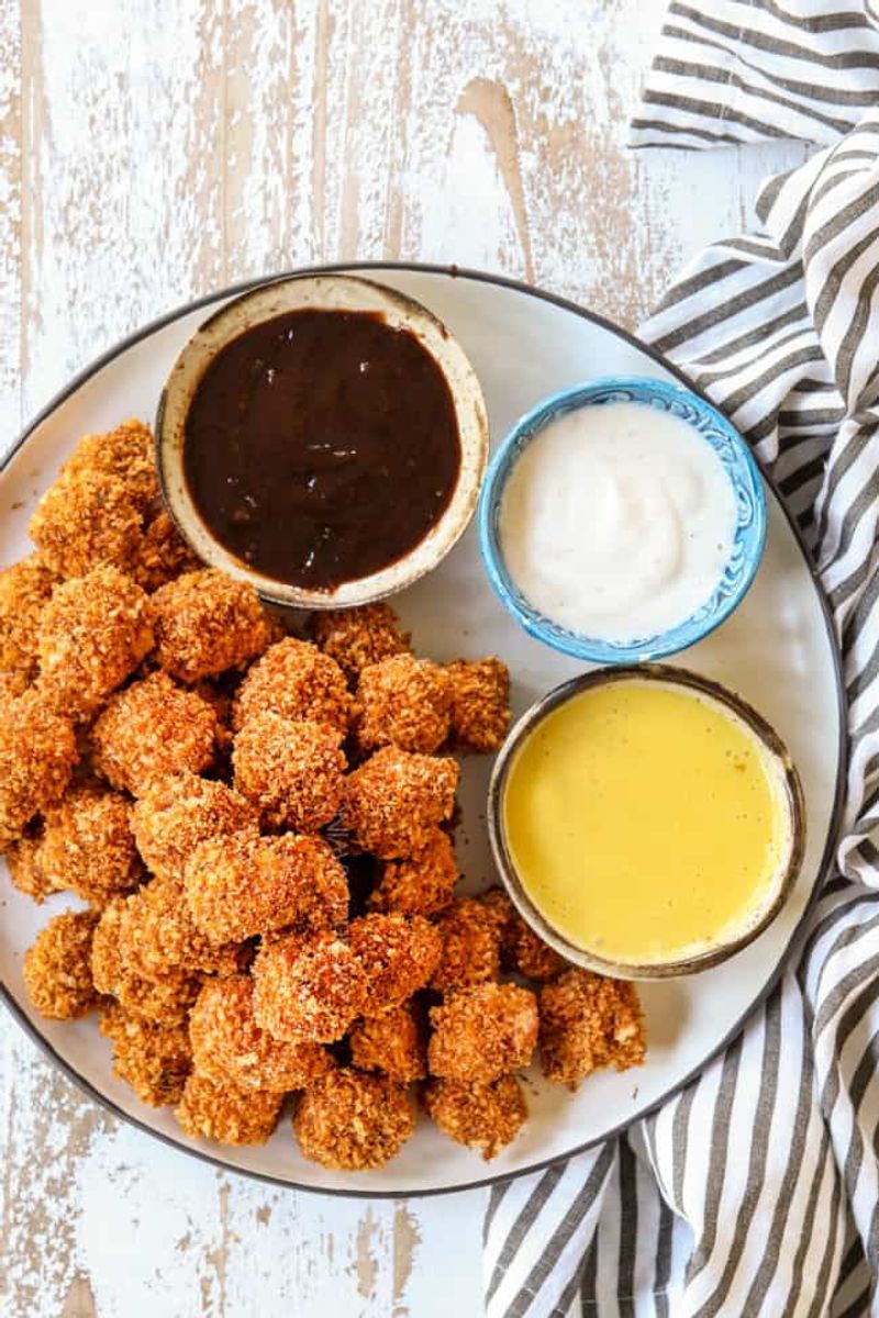 Chicken Nuggets With Homemade Dipping Sauces