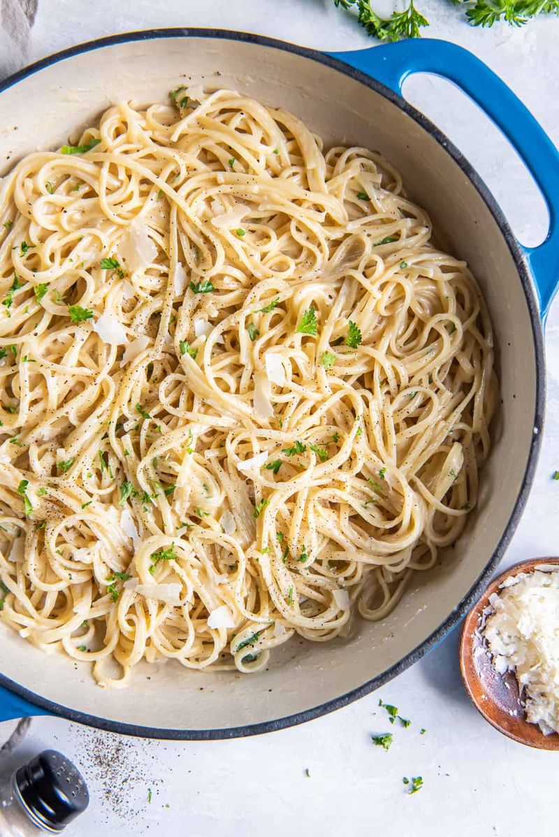 Creamy Pasta With Butter And Parmesan