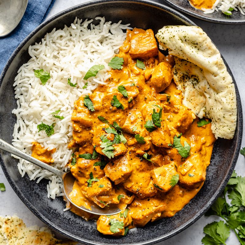 Butter Chicken With Rice