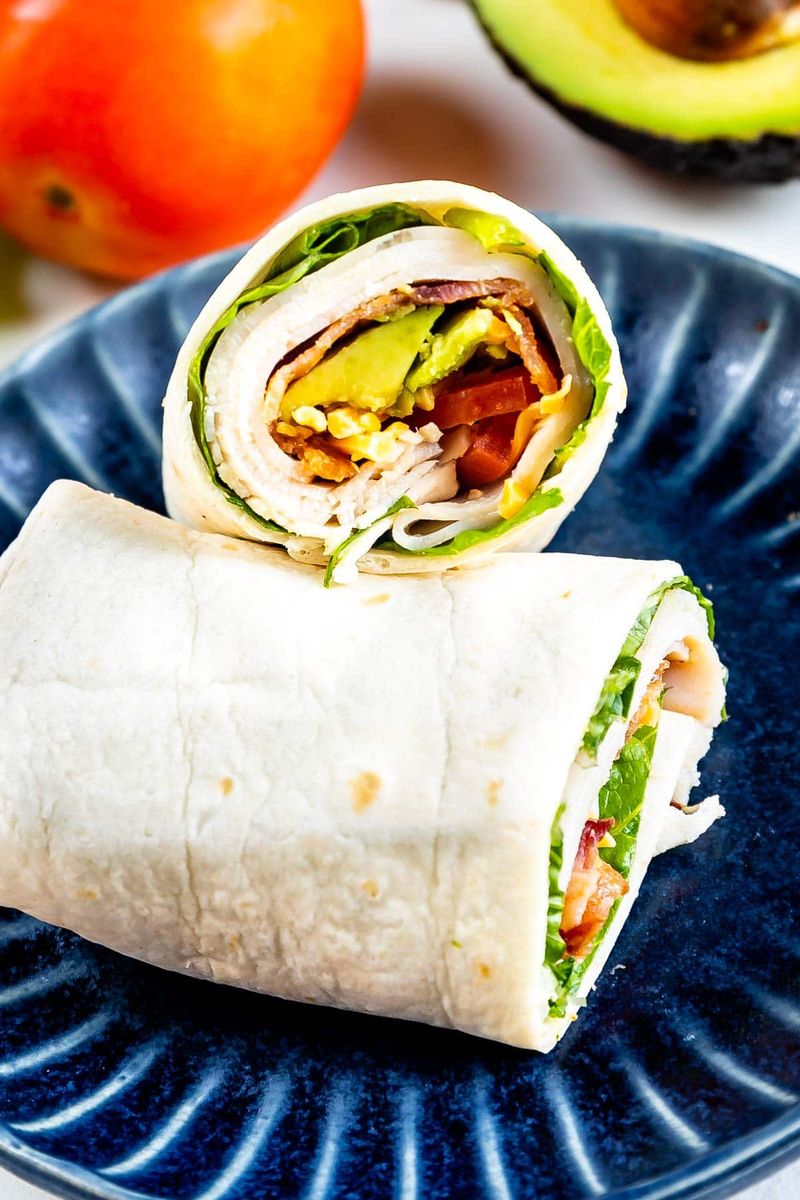 Turkey And Avocado Wraps