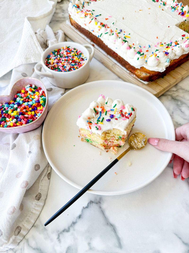 Funfetti Sheet Cake
