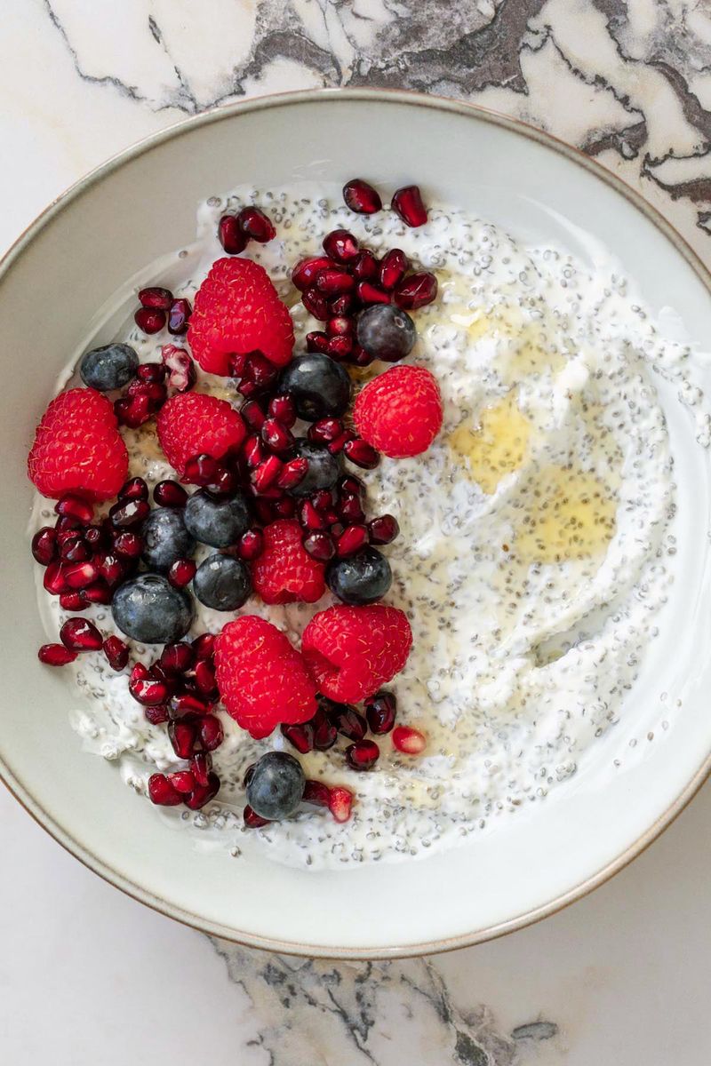 Stir Chia Seeds Into Your Morning Yogurt
