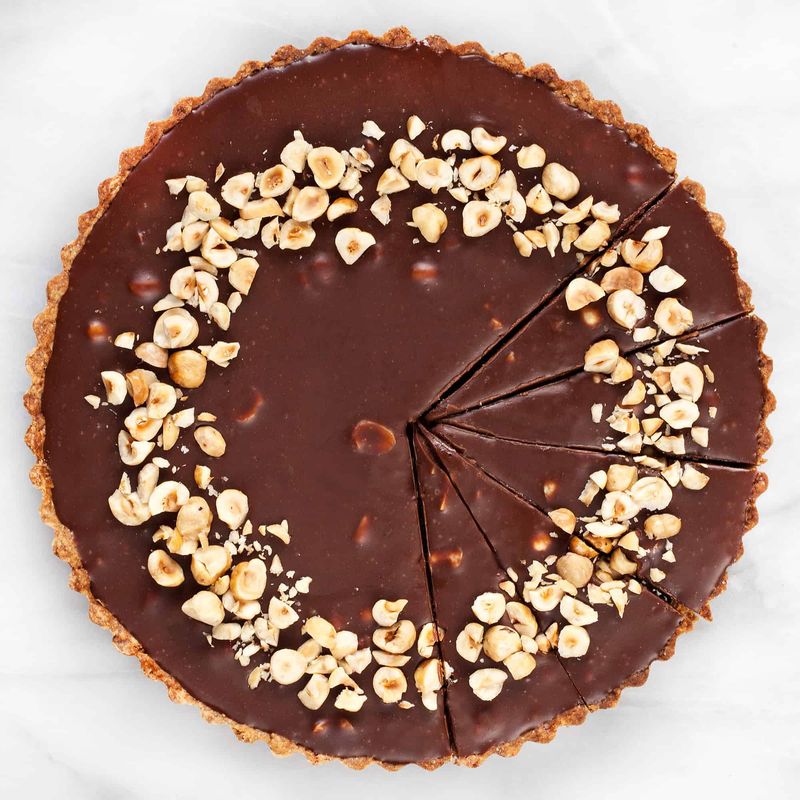 Hazelnut Chocolate Tart