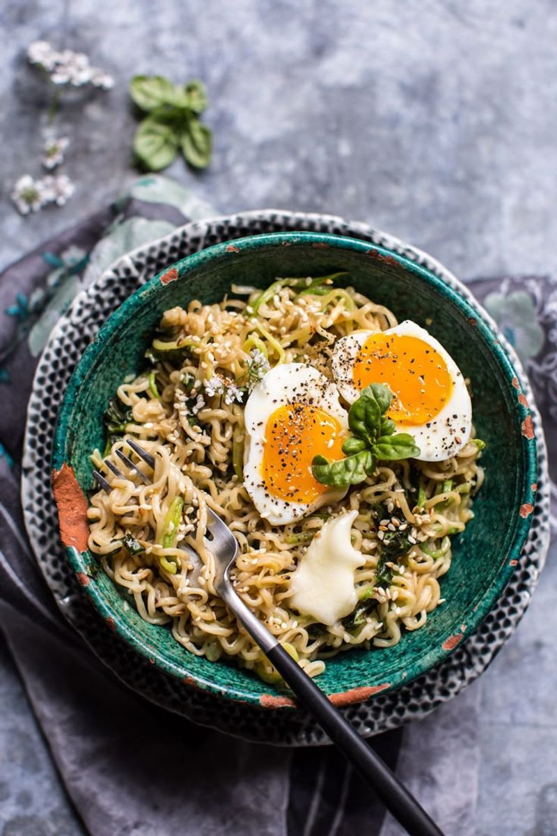 Garlic Butter Ramen Noodles