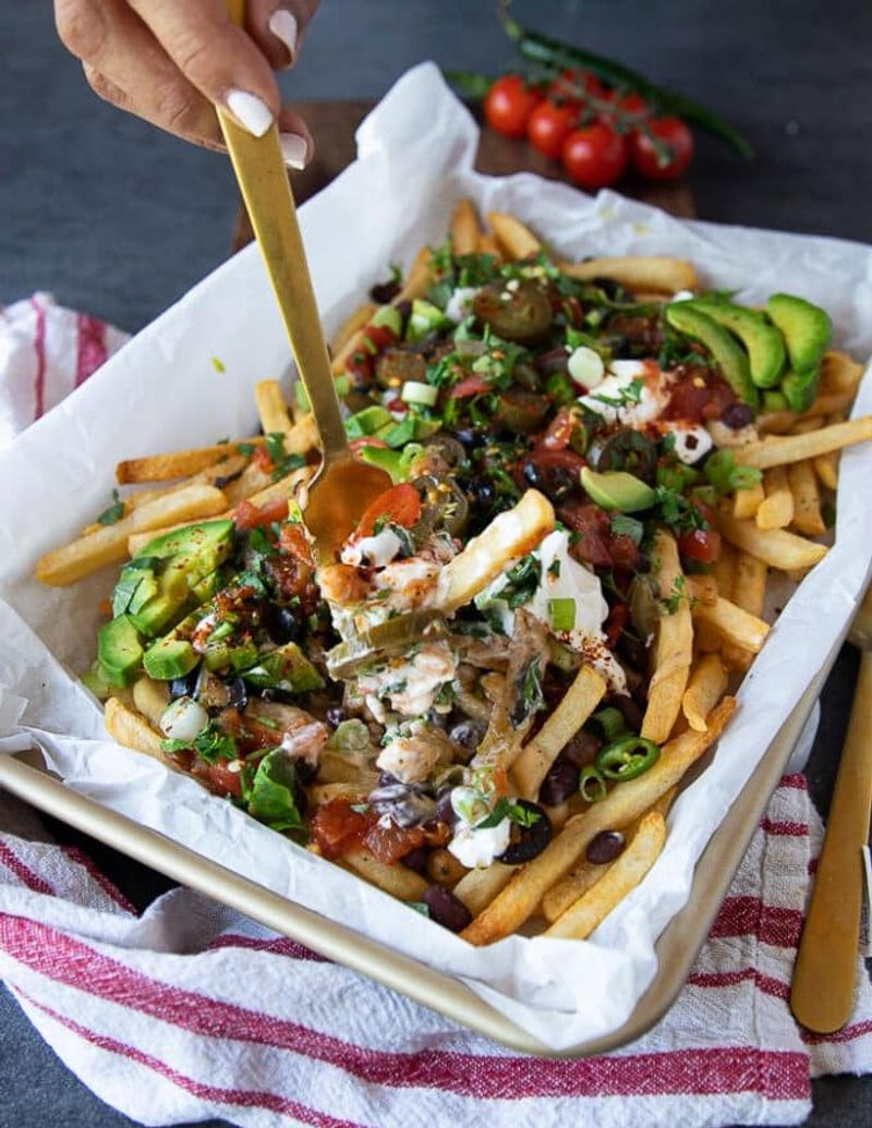 Loaded Nacho-Style Chips Bake