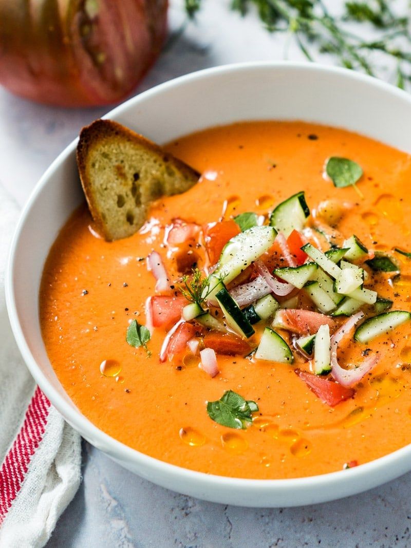 Classic Spanish Gazpacho