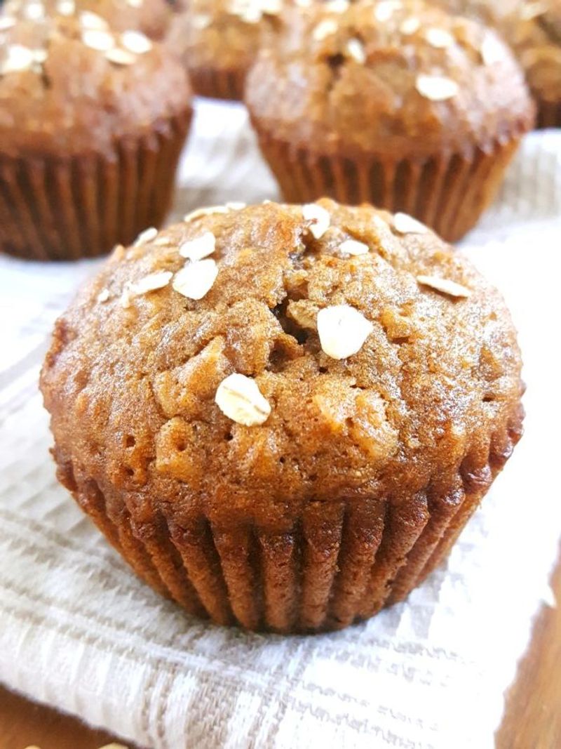 Banana Oat Muffins