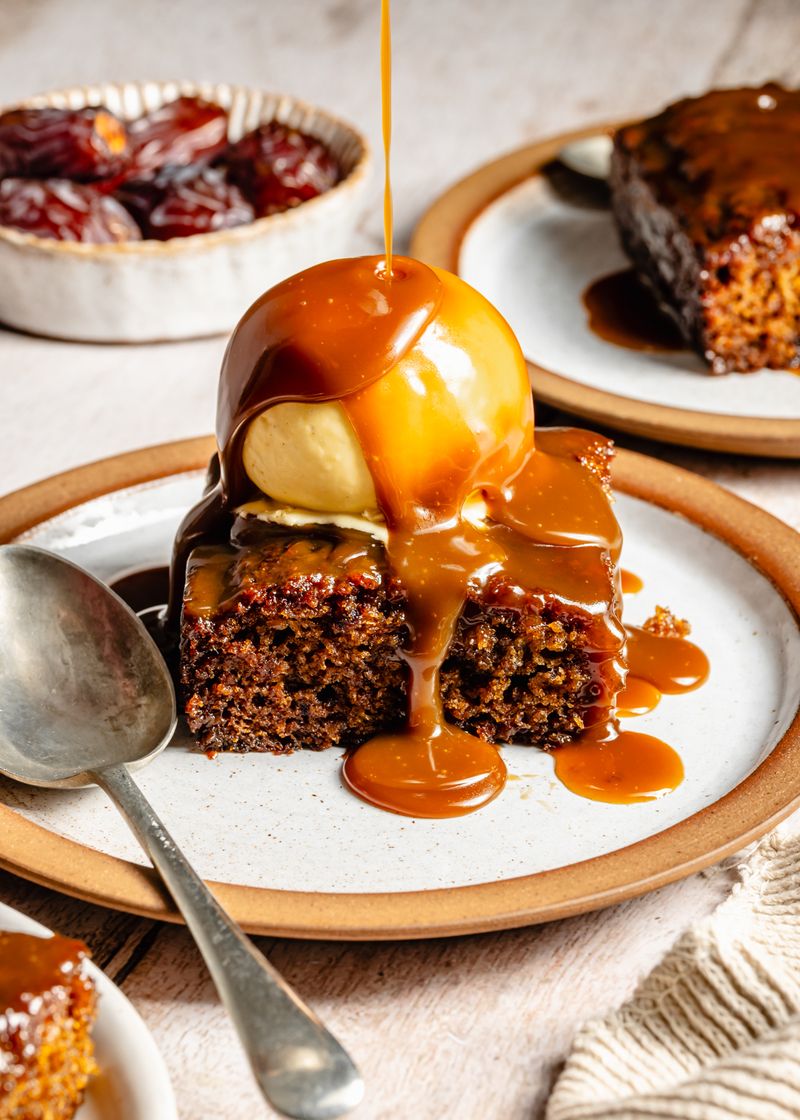Salted Caramel Sticky Toffee Pudding